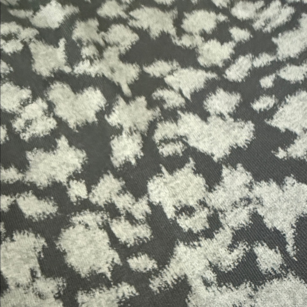 All Saints Gray and Black Patterned Tee - Picture 3 of 3